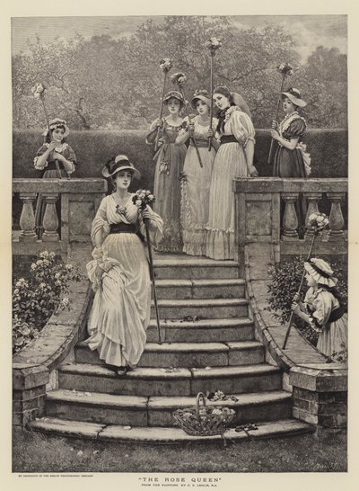 The Rose Queen by George Dunlop Leslie
